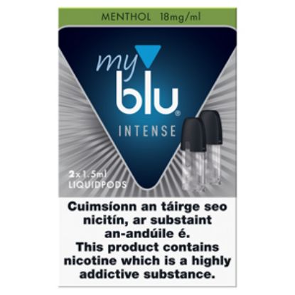 Picture of My Blu Intense 18mg Menthol Liquidpods 2pk x5